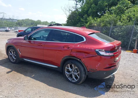 2021 BMW X4 xDrive30I from USA, damaged, VIN 5UX2V1C06M9H01057